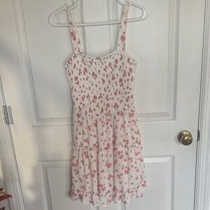 Sienna Sky Pink Floral Smocked Dress